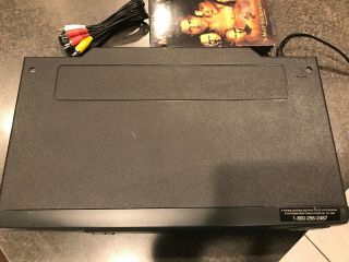 Emerson EWV401B VCR DA 4 Head VHS Player Recorder No Remote 3