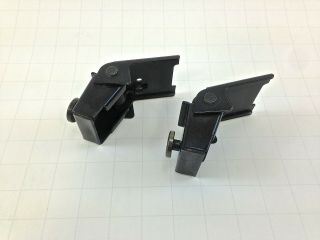 TECHNICS SL - 1900 TURNTABLE DUST COVER HINGE PAIR FITS OTHER MODELS 2