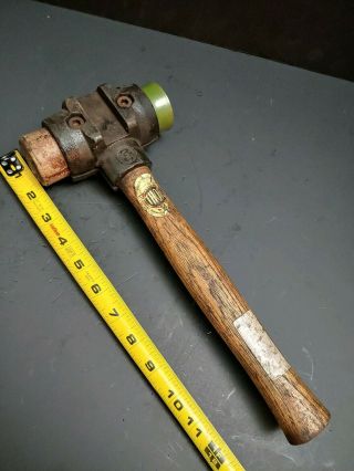 Thor Hammer Usa Splithead Hammer Rawhide,  Dead Blow Mallets Vintage Machinist