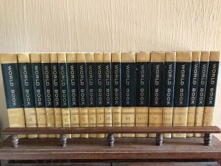 1967 The World Book Encyclopedia - Full Set Vol.  1 - 20 Hardcover 030005