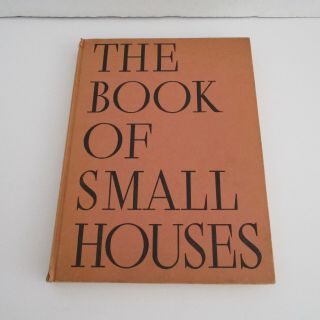 The 1937 Book Of Small Houses Simon & Schuster Architecture Plan Vintage Builder