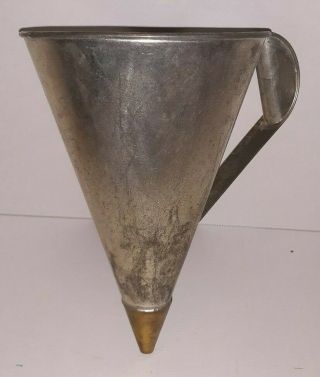 Vintage Metal Wilton Confectionery Candy Funnel 9 "