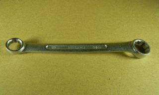 Vintage Mcewans Metric Double Ring End Spanner 12mm,  14mm Japan