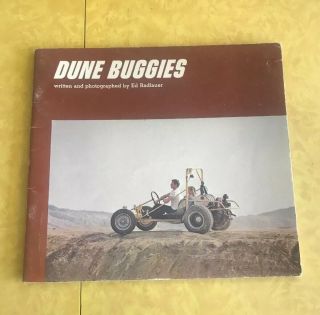 Dune Buggies Ed Radlauer Vintage Softcover 1972 Car Book Kids Sand Rail Vw Bug