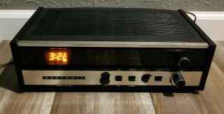 Vtg Heathkit Digital Clock Am/fm Radio Model Gr - 1075