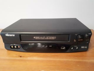 Memorex 4 Head Hi - Fi Stereo Vhs Vcr Player/ Recorder Mvr4049