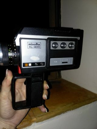 Minolta Xl 400 Vintage Video Camera