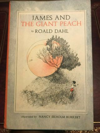 Vintage James And The Giant Peach by Dahl,  Roald 1961 (HCDJ) 2