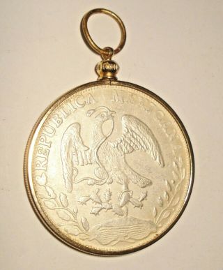 Vintage 1882 Mexican Peso Coin Eagle Design Nr