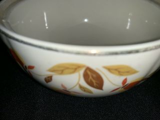 Vintage Hall China,  Jewel Tea Autumn Leaf Covered Drip/Grease Jar,  With Lid 5