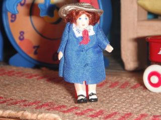 Vintage Miniature Madeline Doll Baby Fits Fisher Price Loving Family Dollhouse