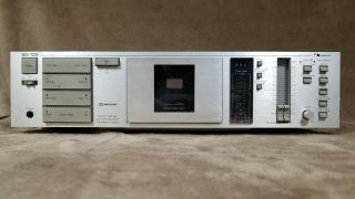 Nakamichi Bx - 125 2 Head Cassette Deck With Dolby B And C Needs Idler Wheel.