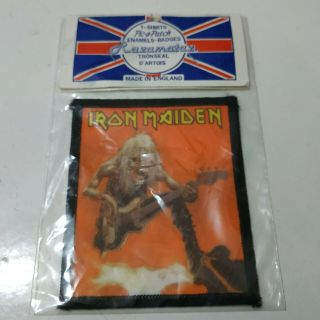 Vintage Iron Maiden 80s 90s Patch