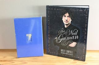 Neil Gaiman - Signed,  Limited Stardust (shrinkwrap),  The Art Of Neil Gaiman