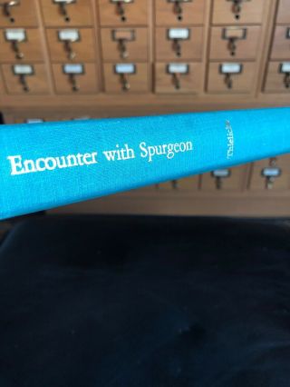 Encounter With Spurgeon By Helmut Thielicke 1963 1st Edition Fortress Press