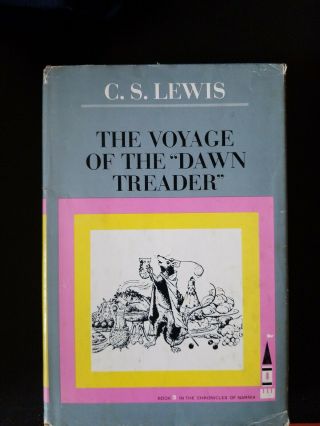 C.  S Lewis - The Voyage Of The Dawn Treader Narnia 1st Ed.  /7th Printing Hc.