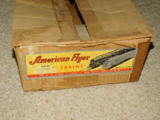 Vintage American Flyer Trains Box Only Set 4904 T