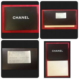Vtg 1998 Chanel Handbag Box Empty Black & White 11.  5” X 8.  5” X 4”