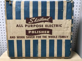 Vintage Shetland All Purpose Electric Polisher Buffer