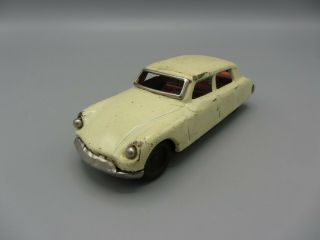 Vintage Citron Or Saab Tin Friction Toy Car / Approx 5 " Length - Made In Japan