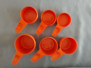 Vintage Tupperware Measuring Cups and Spoons 2
