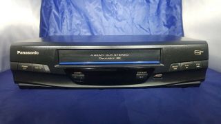 Panasonic Pv - V4520 4 Head Hi - Fi Stereo Vcr Vhs Video Player Recorder Vcr,