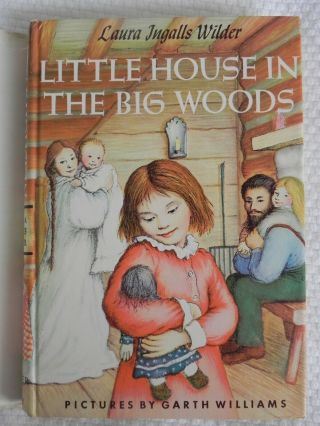 Little House in the Big Woods LAURA INGALLS WILDER vintage hcdj 1953 2
