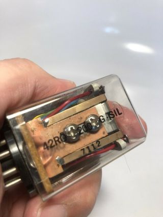 Vintage Sigma 42ro 200 G - Sil 7112 8 Pin Relay