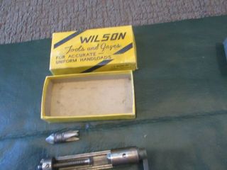 Vintage L E Wilson Case Trimmer W/ Instructions And Box
