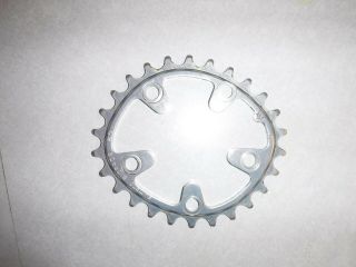 Vintage Shimano Biopace 26 Tooth 74mm 5 - Bolt Inner Granny Gear Chainring