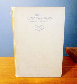 Gone With The Wind Mitchell Macmillan Second Printing Book June 1936