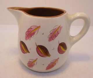 Stangl Pottery Windfall Wind Fall Creamer Small Pitcher Vintage