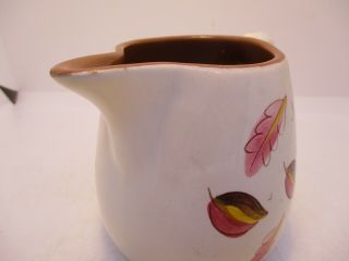 Stangl Pottery Windfall Wind Fall Creamer Small Pitcher Vintage 4