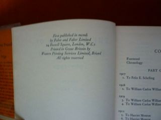 EZRA POUND Letters edited by D.  D.  Paige 1st Edn Faber London 1951 Nr.  Fine 4