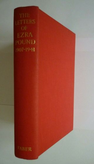 EZRA POUND Letters edited by D.  D.  Paige 1st Edn Faber London 1951 Nr.  Fine 5