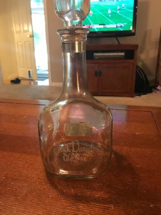 Vintage Jack Daniels Old No.  7 Tribute To Tennessee Decanter 1982