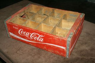 Vintage Coca Cola Coke Wooden Crate (12 Bottle) Portland Or.