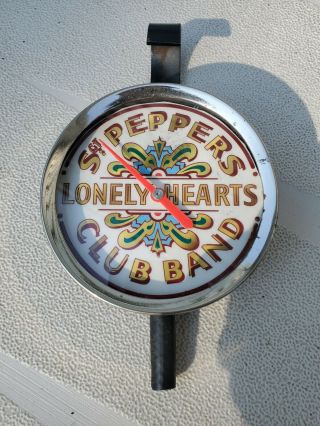 Vtg Sgt.  Peppers Lonely Hearts Club Band Beatles Pressure Gauge Orig Art Piece