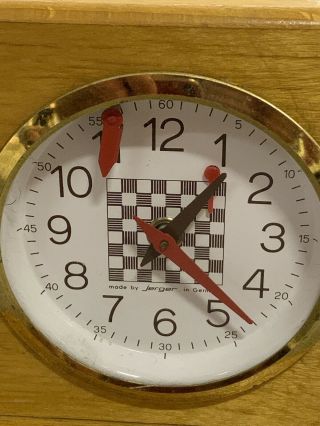 Vintage Jerger Germany Chess Stop Timer Clock 6