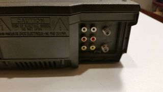 SYMPHONIC VR - 701 VCR VHS HIFI Stereo Video Cassette Recorder Player Unit 4 Head 6