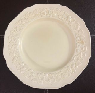 Vintage England Crown Ducal 10” Dinner Plate Gainsborough Set Of 5 Plain