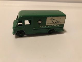 Vintage Budgie Models Green Rea Express Parcel Delivery Van
