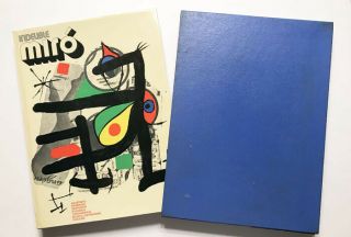Indelible Joan Miro Prints Lithograph Illustration Art Bk 1972 Taillandier Hc/dj