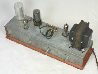 Vintage Zenith 6v6 Mono Tube Amplifier Project