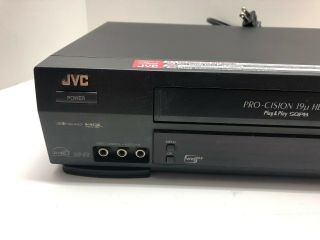 JVC HR - VP58U VCR VHS 4 Head HiFi Stereo Video Cassette Recorder Player No Remote 2