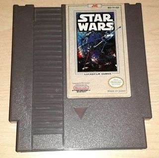 Star Wars 1 One I Nintendo Nes Vintage Classic Retro Game Cartridge