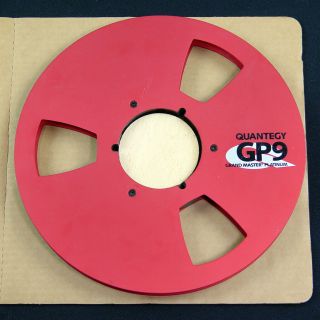 Quantegy Gp9 Grand Master Platinum Empty Reel To Reel Tape 10.  5 " Metal 1/2 "