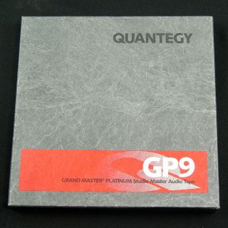 Quantegy Gp9 Grand Master Platinum Reel To Reel Tape 10.  5 " Metal 1/2 " Blank 1