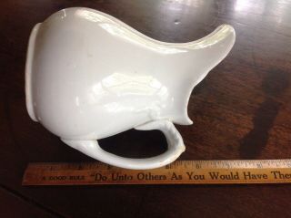 Vintage Sterling Colonial English Ironstone Pitcher Creamer J&G Meakin England 3