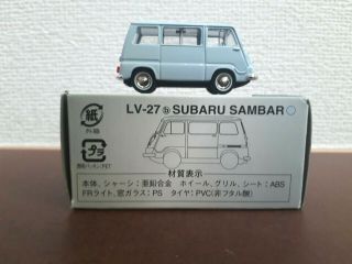 Tomytec Tomica Limited Vintage LV - 27b Subaru Sambar Light Van 2